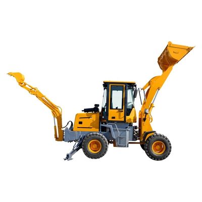 Moteur diesel CE Epa Mini Retroexcavadora Ferme de remorqueuse Excavateur chargeur 4x4 remorqueuse