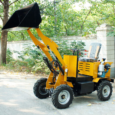 Petit chargeur de seau mini 300 kg 400 kg pour une utilisation et une manipulation faciles des matériaux