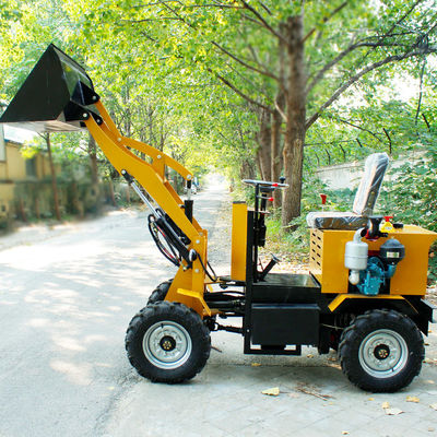 0.8 tonnes de chargeur frontal compact mini 1 m3 capacité de seau pour restaurant