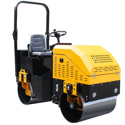 Mini rouleau routier 1,5-2 tonnes petit compacteur vibratoire roue en acier diamètre 530X800