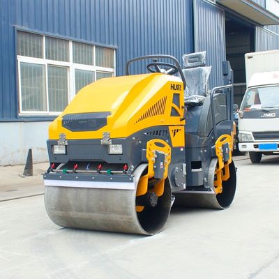 1t 2t 3t rouleau hydraulique complet compacteur avec certificat CE et puissance de 11,5 kW