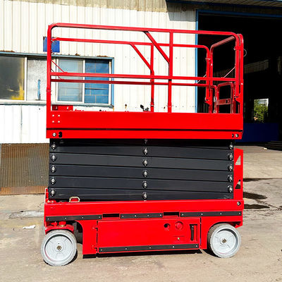 2300 kg Poids Application extérieure Plateforme de travail aérienne Elevateur à ciseaux électrique