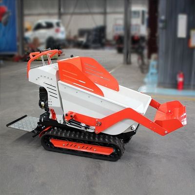 Efficacité de fonctionnement élevée Ton Crawler Mini Vibration en caoutchouc Diesel Dumper Auto-chargement