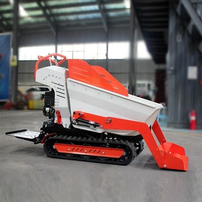 Efficacité de fonctionnement élevée Ton Crawler Mini Vibration en caoutchouc Diesel Dumper Auto-chargement