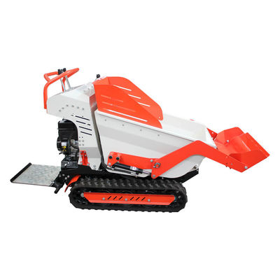Capacité de seau de 270L Béton hydraulique auto-chargement à traçage en caoutchouc