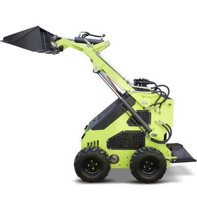 Mini chargeur de direction à skid diesel multifonctionnel 1552x1050x1080 mm Capacité de seau 150 kg