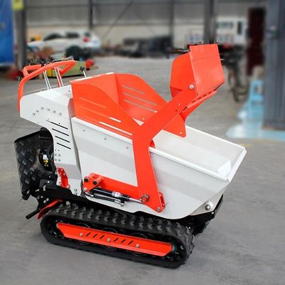 Capacité de chargement de 800 kg Camion à roues en caoutchouc Mini chargeur avant avec moteur à essence
