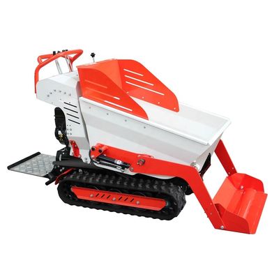 Capacité de chargement de 800 kg Camion à roues en caoutchouc Mini chargeur avant avec moteur à essence