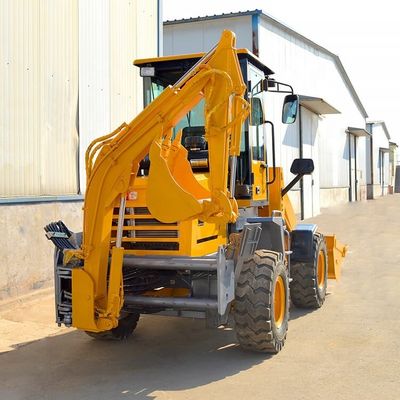Mini-excavatrice à remorquage avec style rétro et capacité de remorquage