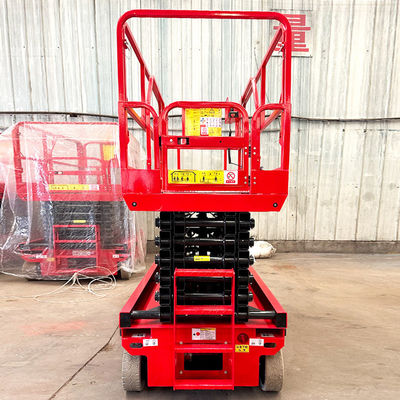 Certification CE ISO 4-14m élévateur à ciseaux électrique 200 kg Capacité 500 kg Vitesse de levage