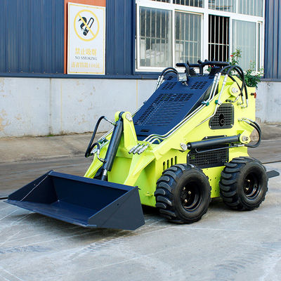 17.1kw Puissance Machinerie de construction Chargeur à roues Diesel Crawler Mini Skid Steer Load