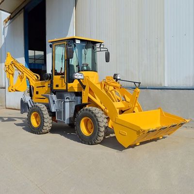 La chargeuse polyvalente d'une tonne et la mini-excavatrice remorquante pour vos besoins de construction