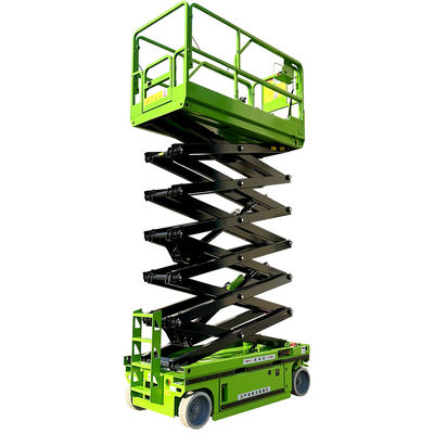 0-34M/MIN Vitesse de levage 4m Mini élévateur à ciseaux hydraulique autopropulsé avec plateforme de 900 mm