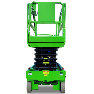 Hauteur maximale de levage 8 m sur terrain accidenté Moteur diesel Plateforme de levage à ciseaux polyvalente