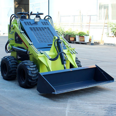 Construction Diesel Mini tracé skid chargeur avec pièces jointes Seau pompe hydraulique Huade