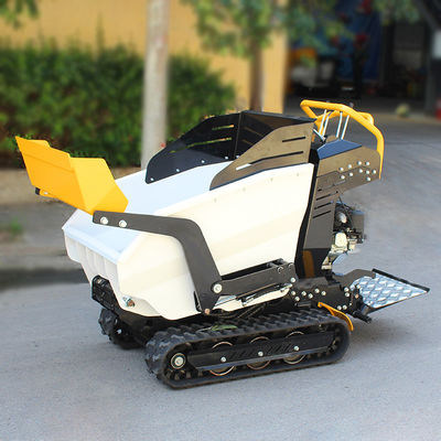 Mini-Dumper à chargement automatique Ce Chargeur à chenille certifié Garde Benzine Petit-Dumper 300kg
