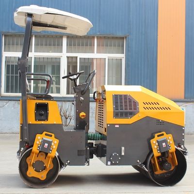 45KN Exciting Force Mini Static Road Roller pour une manœuvrabilité et un contrôle faciles