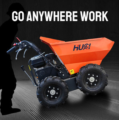 électrique diesel auto-chargement électrico mini track crawler camion déchargeur 500kg 1 tonne fait