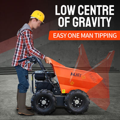 électrique diesel auto-chargement électrico mini track crawler camion déchargeur 500kg 1 tonne fait