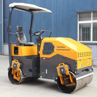 45KN Exciting Force Mini Static Road Roller pour une manœuvrabilité et un contrôle faciles