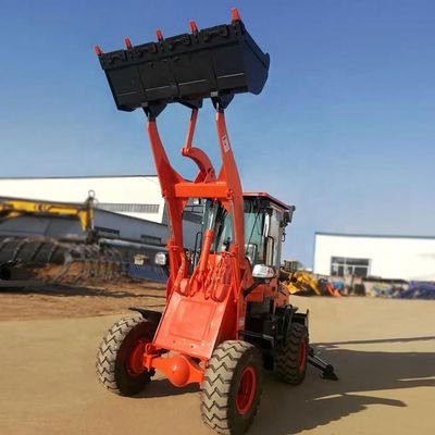 Le chargeur à roues moteur Epa Mini Excavator Excavator Loader 4x4 Backhoe Loader Livraison gratuite