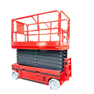 Cantilever pratique Automatique hydraulique de travail aérien ciseaux élévateur avec plate-forme de 900 mm