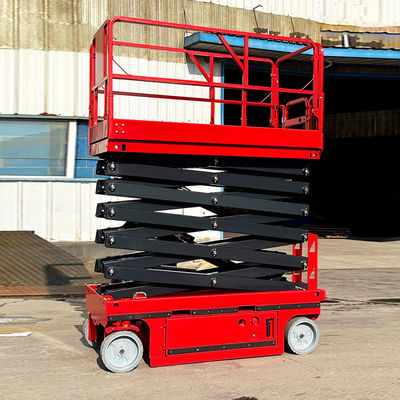 Capacité de chargement nominale de 320 kg 12 M Double 6 M à 14 M Plateforme de travail aérien de levage de remorque