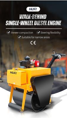 15.7 kw Roller de route vibrant à tambour unique pour les machines de construction Compacteur pour bénéfice