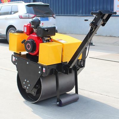 Moteur YANMAR 500 kg rouleau à rouleaux à tambour unique avec certification CE