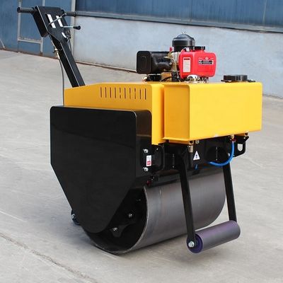 Moteur YANMAR 500 kg rouleau à rouleaux à tambour unique avec certification CE