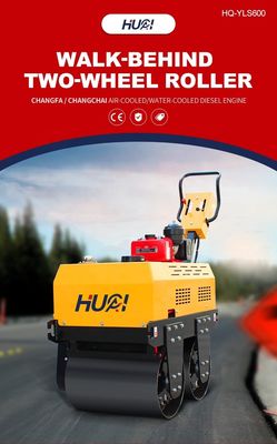 Compacteur de vibrateurs à rouleaux de petite taille avec une amplitude nominale de 0,5 mm et une vitesse de 0 à 4 km/h