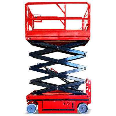 Ascenseur à ciseaux électrique hydraulique mobile autoportant de 4m 6m 8m 10m 12m 14m
