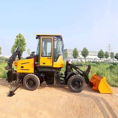 Chargeur avant 4x4 avec chargeur mini-excavatrice