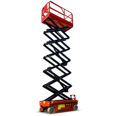Chauffage électrique à ciseaux hydraulique avec une capacité de 320 kg et une plate-forme d'extension de 900 mm