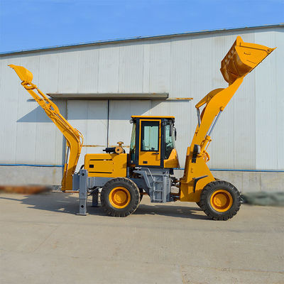 HQ-WZ-20-28 Mini Excavateur à chargement de remorque avec 37 kW et 500 mm Min. Radius de rotation