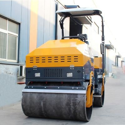 3t 3000kg Vivrator Compacteur moteur diesel petit rouleau à vibration pour asphalte