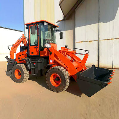 HQ-WZ-10-20 Ce Epa 4wd Compact à quatre roues articulée mini chargeuse à remorque avec 4x4