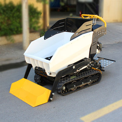 Crouleur électrique Mini-Dumper 500kg 1000kg Mini-Track Dumper Type mobile Chargeur à rouleaux