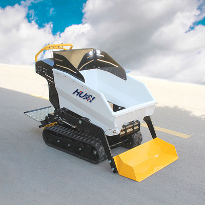 Crouleur électrique Mini-Dumper 500kg 1000kg Mini-Track Dumper Type mobile Chargeur à rouleaux