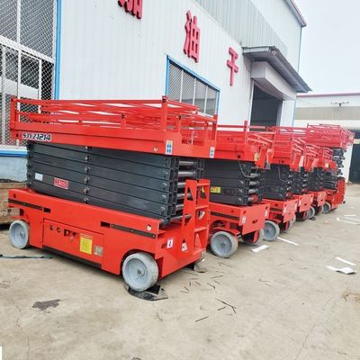 Plateforme de levage 4 6 8 10 12 14 16 m Portables à ciseaux mobiles