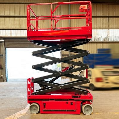 Puissance du moteur 48V/4,5kw 4-16m Plateforme de ciseaux mobiles élévateurs pour applications industrielles