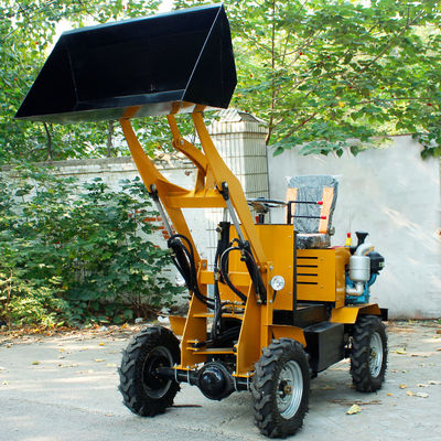 Téléchargeuse téléscopique compacte de 1-3 tonnes pour l'agriculture avec une capacité de seau de 1 CBM