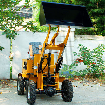 Petite exploitation agricole 850 kg Mini électrique Front End Compact Chargeur à roue à batterie avec prix abordable