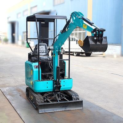 Puissante mini-excavatrice HUAQI avec cylindre hydraulique Eaton et 1800 kg de poids de la machine