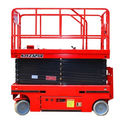 Plateforme de levage à ciseaux de 10 m avec mode mobile autopropulsé à Shandong