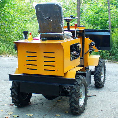 3000*1000*1500 mm Dimension mini chargeuse à roues homologuée CE d'une capacité de 1 tonne