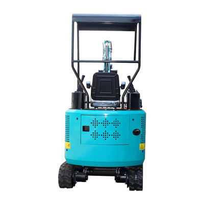 Micro-bagger de petite taille pour la construction en extérieur à budget réduit avec un auvent et une largeur de voie de 1100 mm