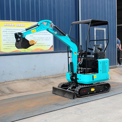 1.7T 1.8T 2T 3T Pneus en caoutchouc Mini Excavateur hydraulique 390kw Excavateur à rampe Durable