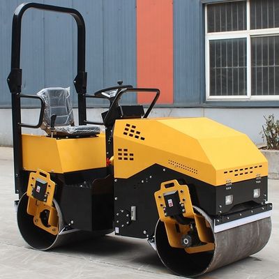 Petit rouleau routier mini compacteur vibrant avec un diamètre de roue avant en acier de 560 mm