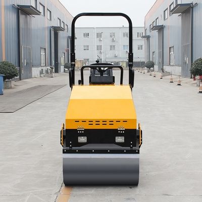 Petit rouleau routier mini compacteur vibrant avec un diamètre de roue avant en acier de 560 mm